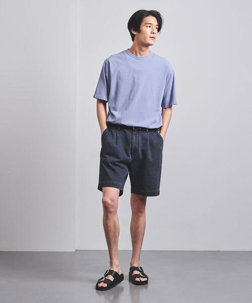 UNITED ARROWS（ユナイテッドアローズ）の「ヴィンテージライク クルーネック Tシャツ（Tシャツ/カットソー・メンズ・ライトブルー/ライム/ダークグレー/ホワイト・XL/S/L/M）」の10枚目の写真