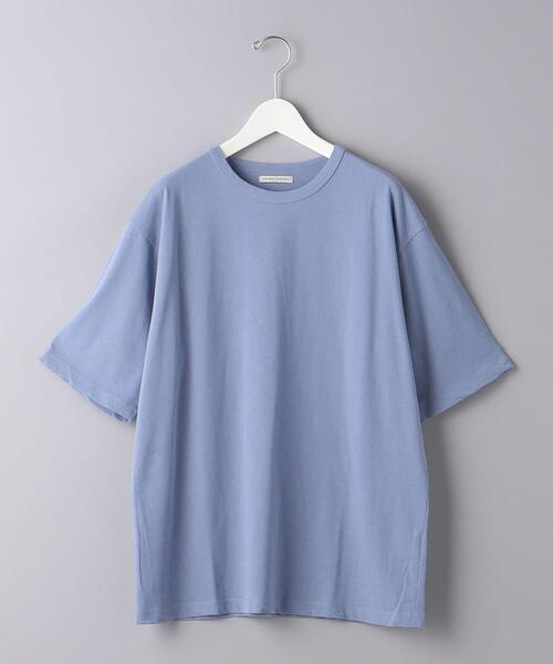 UNITED ARROWS（ユナイテッドアローズ）の「ヴィンテージライク クルーネック Tシャツ（Tシャツ/カットソー・メンズ・ライトブルー/ライム/ダークグレー/ホワイト・XL/S/L/M）」の16枚目の写真