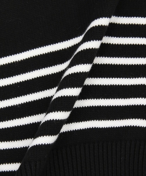 ADAM ET ROPE'（アダムエロペ）の「クロップドコットンニットプルオーバー（ニット/セーター・レディース・ピンク/ホワイト系その他4/ブラック系その他3・FREE）」の19枚目の写真