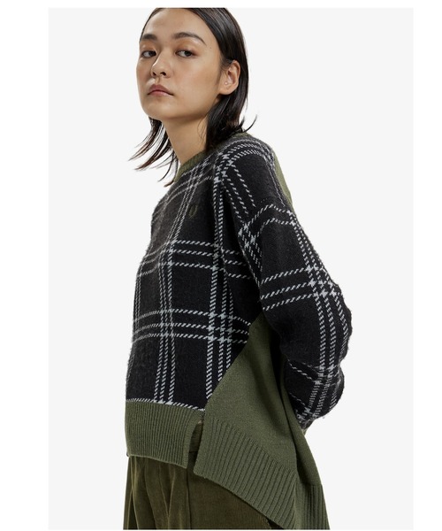 FRED PERRY フレッドペリー Argyle Panel Knitted 楽天市場】【40%OFF】フレッドペリー セーター アーガイル