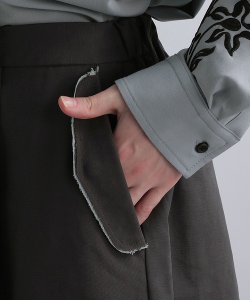 HARE（ハレ）の「ワンサイドポケットカーゴパンツ(HARE)（その他パンツ・メンズ・ブラック/グレー・FREE）」の8枚目の写真