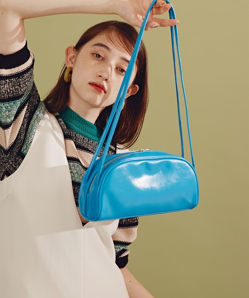 N.（N. Natural Beauty Basic）（エヌエヌナチュラルビューティーベーシック）の「《n.'look》◆ヘザーミックスマルチボーダーニット（ニット/セーター・レディース・グリーン/ピンク・MEDIUM）」の6枚目の写真