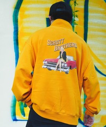 schott（ショット）の「【WEB LIMITED】Schott/ショット/SNAP SWEAT PINUP/スナップスウェット ピンナップ（スウェット・メンズ）」