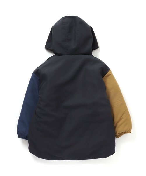 BREEZE（ブリーズ）の「4wayマウンテンジャケット（ダウンジャケット/コート・キッズ・カーキ/レインボー・100/110/130/140/80/120/90）」の14枚目の写真