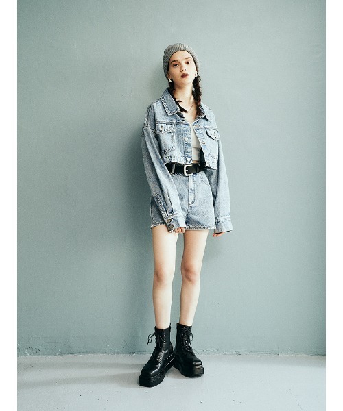 ENVYM デニムセットアップ ENVYM（アンビー）｜デニムジャケット一覧 - WEAR