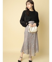 Rirandture グラデチュール刺繍スカートAS限定色 Rirandture グラデチュール刺繍スカートAS限定色 スカート