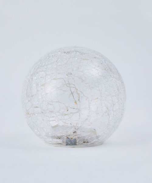 BIRTHDAY BAR（バースデイバー）の「LEDライト グラスドーム イグルー Lサイズ（照明・レディース・ホワイト・フリー）」の3枚目の写真