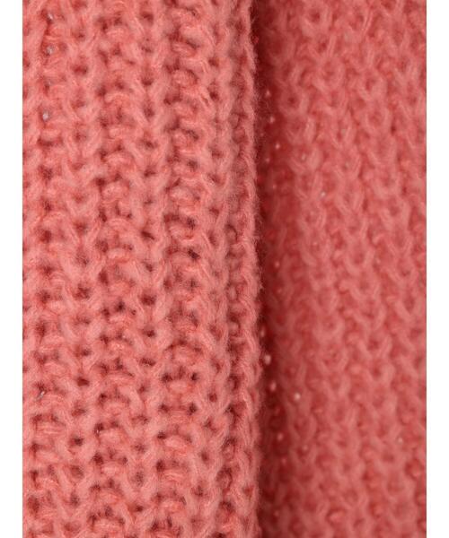 Green　Parks（グリーンパークス）の「3ゲージクルーネックカーデ（カーディガン/ボレロ・レディース・アイボリー/サックスブルー/ピンク/グレー・FREE）」の8枚目の写真