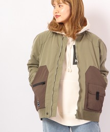 FLASH PACKER（フラッシュパッカー）の「FLASH PACKER マルチポケットボンバージャケット（ブルゾン）」