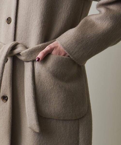 Steven Alan＞MOHAIR SHAGGY LONG COAT/コート