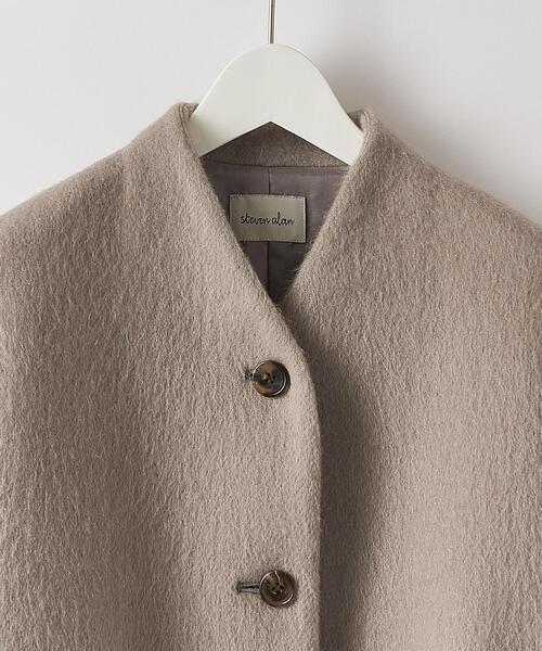 Steven Alan＞MOHAIR SHAGGY LONG COAT/コート