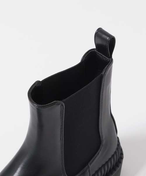 KBF（ケイビーエフ）の「サイドゴアブーツ（ブーツ・レディース・ブラック/カーキ・38/36/37）」の17枚目の写真