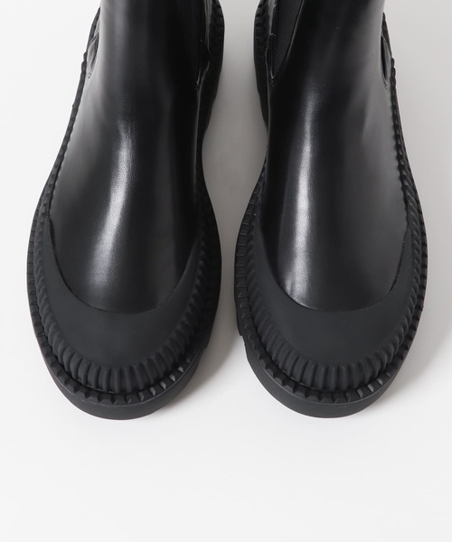 KBF（ケイビーエフ）の「サイドゴアブーツ（ブーツ・レディース・ブラック/カーキ・38/36/37）」の16枚目の写真