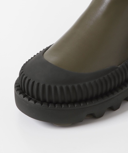 KBF（ケイビーエフ）の「サイドゴアブーツ（ブーツ・レディース・ブラック/カーキ・38/36/37）」の15枚目の写真