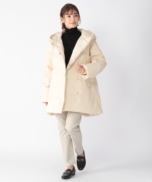 バンヤードストーム ライナーロングフーディ　ベージュ　0　ロングコート BARNYARDSTORM（バンヤードストーム）の「BARNYARDSTORM / A
