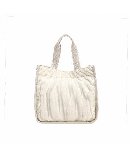 Champion（チャンピオン）の「Champion／チャンピオン　ブリオ　ミニトートバッグ　コーデュロイ　11344（トートバッグ・レディース・アイボリー/グレー/イエロー・FREE）」の9枚目の写真