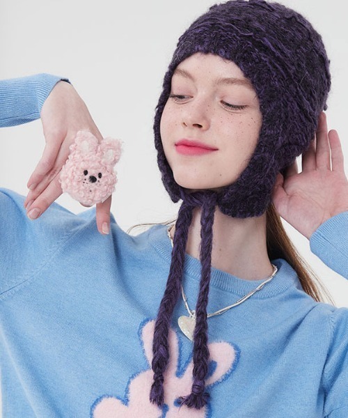 KIRSH（キルシー）の「KIRSH WITTY BUNNY GRIPTOK スマホグリップトック（スマホグッズ・レディース・ピンク・ONE SIZE）」の4枚目の写真