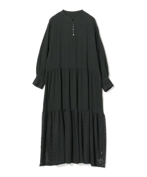 ビーズリー 受注生産 ふんわりガーゼ レースワンピース×2 B:MING by BEAMS（ビーミングバイビームス）の「B:MING by BEAMS
