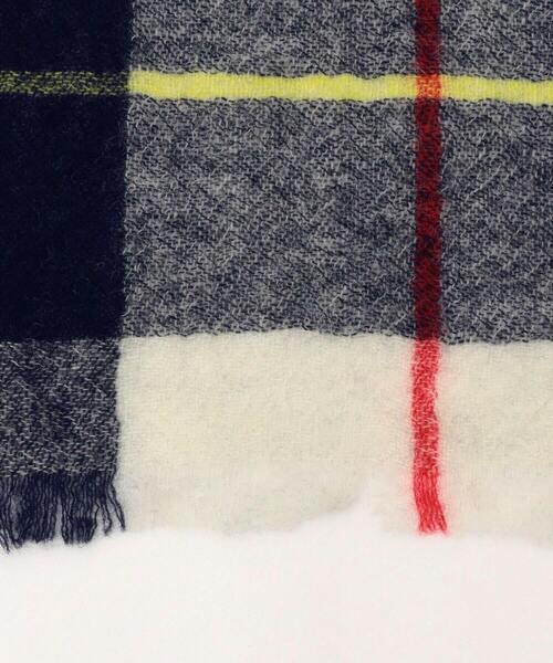 FRAPBOIS（フラボア）の「マフラー1（マフラー・レディース・オフホワイト/パープル/グリーン・FREE）」の12枚目の写真