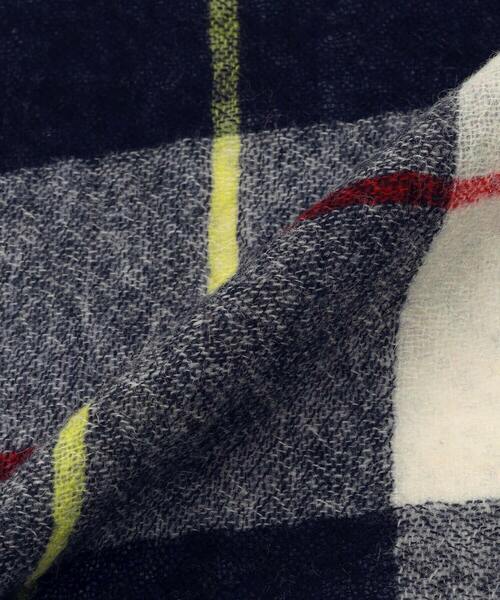 FRAPBOIS（フラボア）の「マフラー1（マフラー・レディース・オフホワイト/パープル/グリーン・FREE）」の16枚目の写真