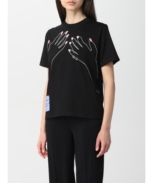 McQ by Alexander McQueen(-)の「【McQ】T-SHIRT(Tシャツ/カットソー・レディース・ブラック・XS/S)」の4枚目の写真