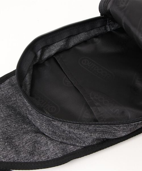 OUTDOOR PRODUCTS(アウトドアプロダクツ)の「ワンショルダーバッグ(ショルダーバッグ・メンズ・ネイビー/パープル/ブラック/グレー/スミクロ・FREE)」の9枚目の写真
