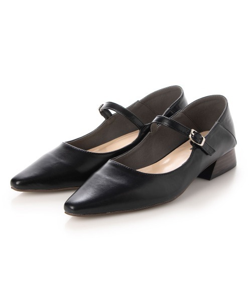 EVOL（イーボル）の「柔らかく足に馴染む【EVOL】メリージェーンローヒールパンプス IU5051（パンプス・レディース・ブラック/ブラック系その他/アイボリー/ベージュ/ブロンズ/レオパード/ゴールド/シルバー・22.5cm/23.0cm/23.5cm/24.0cm/24.5cm/25.0cm/22.0cm）」の16枚目の写真