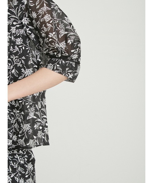 LILY BROWN(リリーブラウン)の「刺繍チャイナブラウス(シャツ/ブラウス・レディース・ブルー/ブラック/ホワイト・FREE)」の7枚目の写真