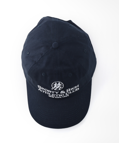 JOURNAL STANDARD（ジャーナルスタンダード）の「【Sporty & Rich /スポーティアンドリッチ】ATHLETIC CLUB HAT：キャップ（キャップ・レディース・ネイビー・FREE）」の3枚目の写真