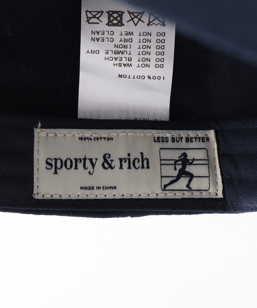 JOURNAL STANDARD（ジャーナルスタンダード）の「【Sporty & Rich /スポーティアンドリッチ】ATHLETIC CLUB HAT：キャップ（キャップ・レディース・ネイビー・FREE）」の13枚目の写真