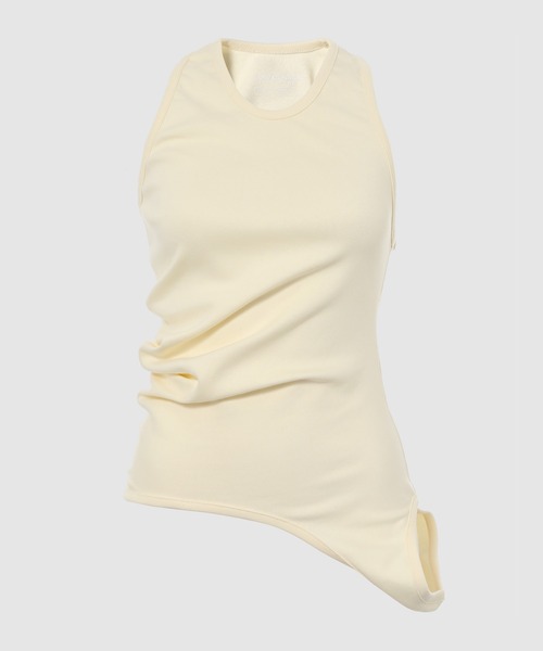 LOW CLASSIC(ロウ クラシック)の「HOLE POINT TOP(Tシャツ/カットソー・レディース・クリーム・S/M)」の1枚目の写真