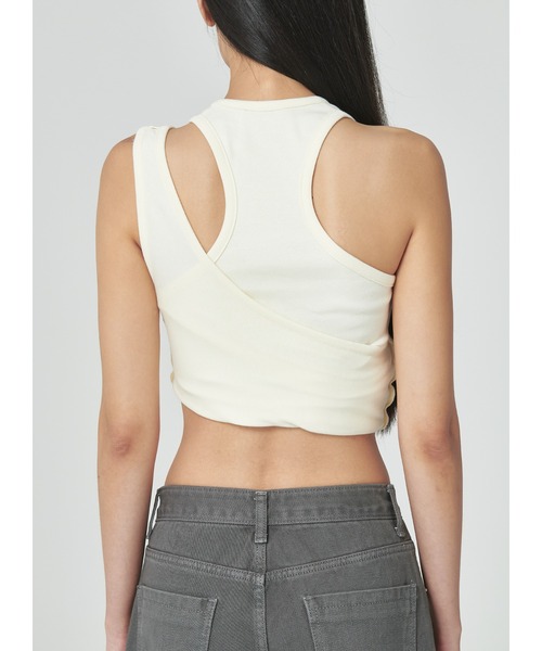 LOW CLASSIC(ロウ クラシック)の「HOLE POINT TOP(Tシャツ/カットソー・レディース・クリーム・S/M)」の7枚目の写真