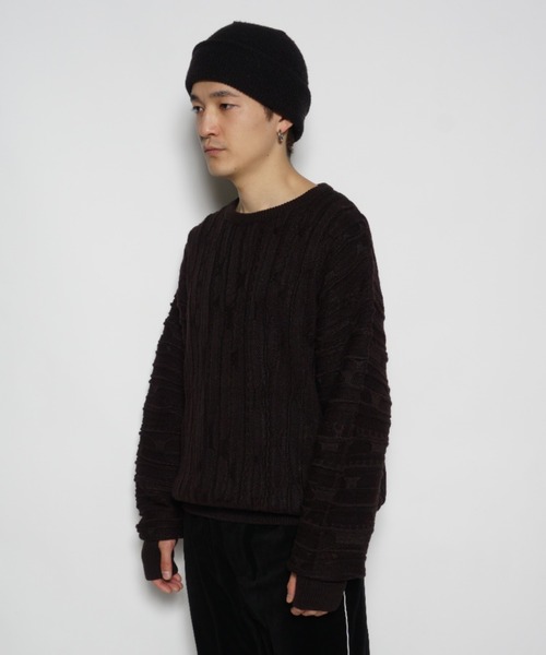 トップス superNova. 21aw  3D knit superNova.】 3D knit