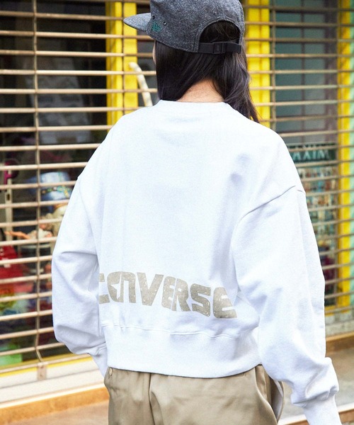 CONVERSE/コンバース】ソリマチアキラ イラストグラフィック裏毛