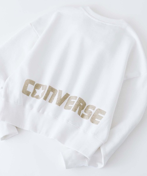 tシャツ Tシャツ 「CONVERSE/コンバース」ソリマチアキラ イラストグラフィック裏毛オーバーサイズスウェット レディース CONVERSE tシャツ Tシャツ 「CONVERSE/コンバース」ソリマチ