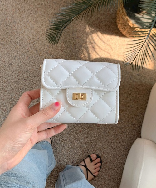 cream creme(クリームクレーム)の「チェーンウォレットバッグ(トートバッグ・レディース・ブラック/ホワイト・FREE)」の12枚目の写真