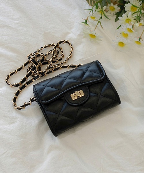 cream creme(クリームクレーム)の「チェーンウォレットバッグ(トートバッグ・レディース・ブラック/ホワイト・FREE)」の10枚目の写真