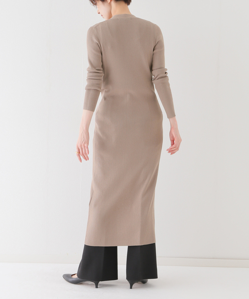 Noble（ノーブル）の「ロングリブニットカーディガン（カーディガン