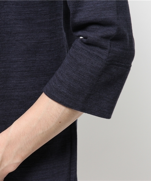 OUTLET（アウトレット）の「【BLOOM&BRANCH】GARMENTRUNECK（Tシャツ/カットソー・メンズ・ブラック/ネイビー・3/2）」の7枚目の写真