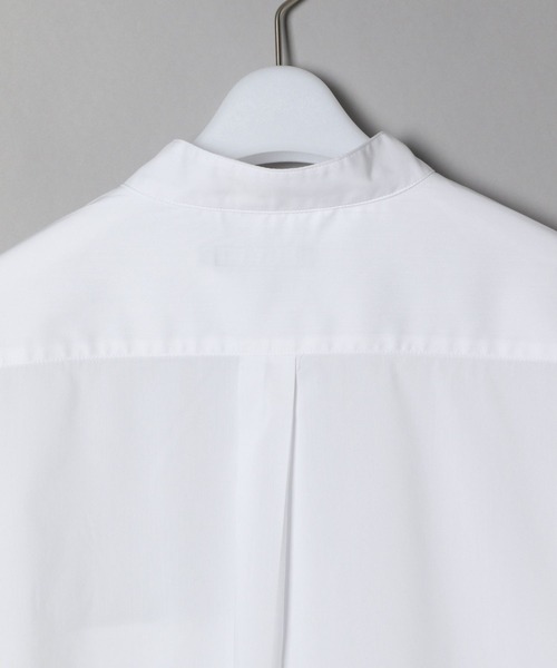 ジルサンダー ライトグリーン バンドカラーシャツ Jil Sander バンド