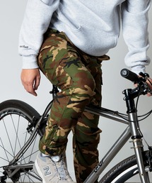 迷彩バイクカーゴパンツ