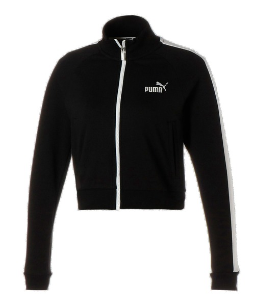 PUMA（プーマ）の「PUMA プーマ ウィメンズ CORE HERITAGE トラックジャケット（ジャージ・レディース・ネイビー/ブラック/ライトベージュ・SMALL/MEDIUM/LARGE/X-LARGE）」の2枚目の写真