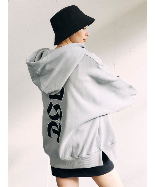 ENVYM（アンビー）の「ＰＡＳＴ ＰＫ（パーカー・レディース・パープル/ホワイト/グレー/ブラック・FREE）」の12枚目の写真