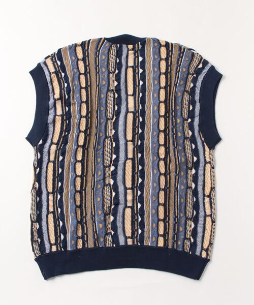 COMMON WARE（コモンウェアー）の「COMMONWARE:3Dニットベスト（ベスト・レディース・ブラック/グリーン/ネイビー/ベージュ・L/M）」の5枚目の写真