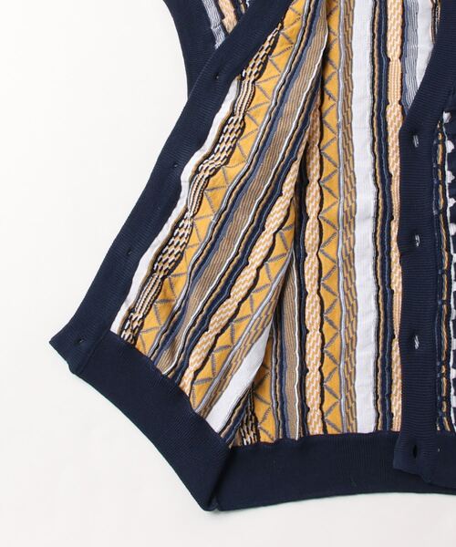 COMMON WARE（コモンウェアー）の「COMMONWARE:3Dニットベスト（ベスト・レディース・ブラック/グリーン/ネイビー/ベージュ・L/M）」の6枚目の写真