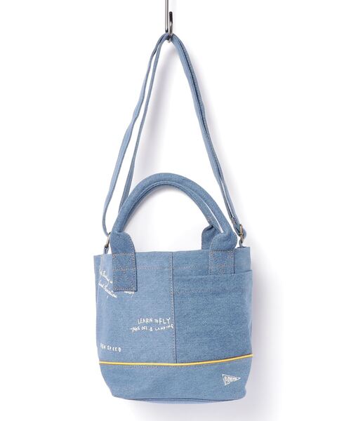 AVIREX（アヴィレックス）の「SCRIBBING MINI TOTE BAG/ スクリブリング ミニトートバッグ（トートバッグ・レディース・アイボリー/その他6/その他35/オリーブ系・F）」の21枚目の写真