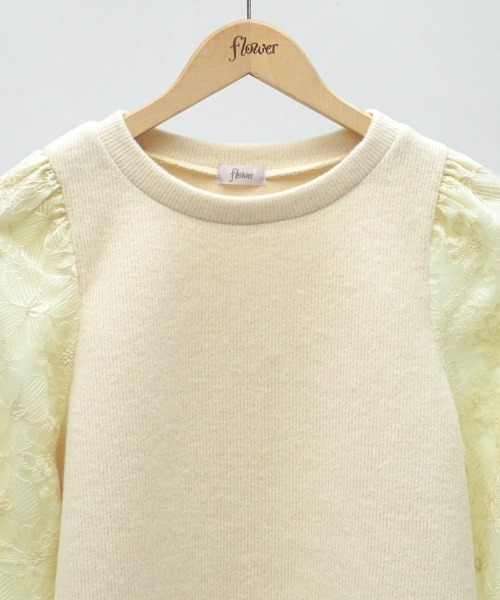 flower（フラワー）の「スリーブレースブラウス（シャツ/ブラウス・レディース・アイボリー/イエロー・FREE）」の13枚目の写真