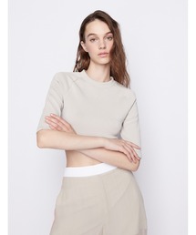 ARMANI EXCHANGE | 【A|X アルマーニ エクスチェンジ】A|Xロゴ　クロップドプルオーバー(スウェット)