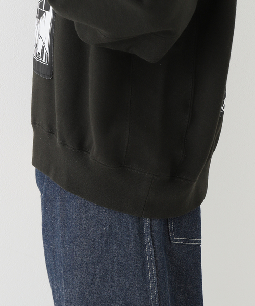 C.E（シーイー）の「【C.E / シーイー】TRAJECTORY CREW NECK（スウェット・メンズ・ブラック・MEDIUM/X-LARGE）」の17枚目の写真