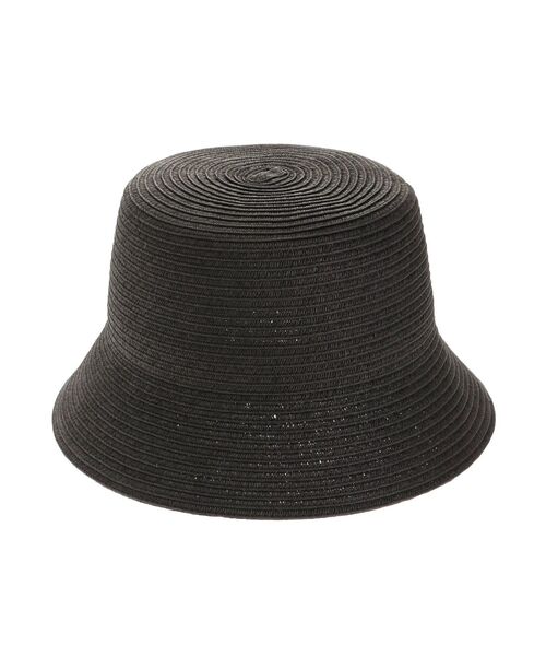 MERCURYDUO(マーキュリーデュオ)の「ペーパーバケットハット(ハット・レディース・ブラック/ベージュ・FREE)」の2枚目の写真